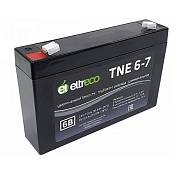 Тяговый аккумулятор Eltreco TNE6-7 (6V7A/H C20)